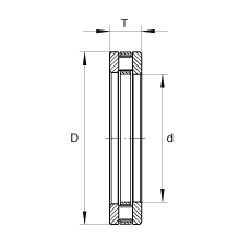 推力圆柱滚子轴承 RT605, 单向，可分离，圆柱滚子，英制