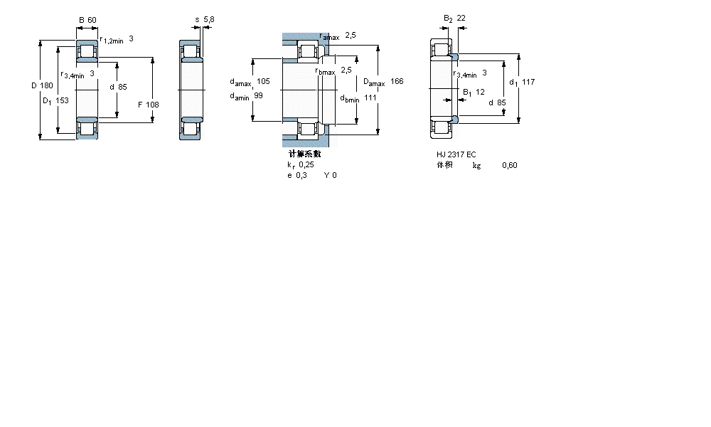 NU2317ECJ样本图片